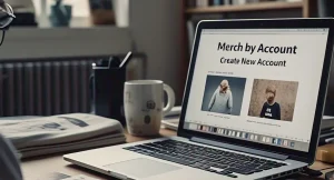 merch by amazon account